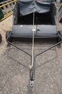 lot 12 image: Brinly Lawn Sweeper