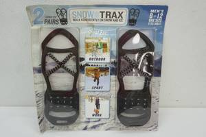 lot 58 image: Snow Cleats (2 pair) New in Packaging