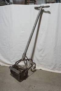 lot 89 image: Antique Garden Tiller