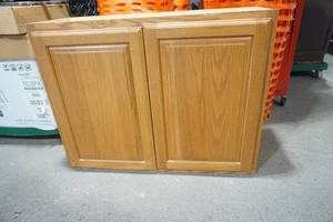 lot 127 image: Cabinet with 2 doors 36x 13x 28