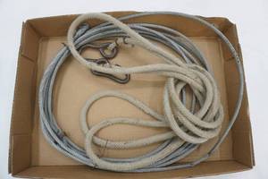 lot 206 image: Braided Cable and rope lot