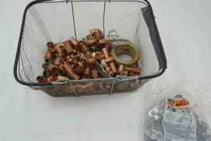 lot 245 image: Brass Fittings & Plywood Sheathing Clips