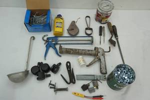 lot 268 image: Hand Tools and Hardware Lot