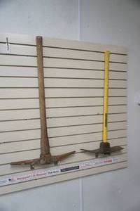 lot 303 image: Antique Pickaxe & Modern Pick Mattock