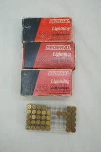 lot 315 image: .22 Cal Ammunition