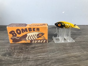 lot 31 image: Vintage Bomber Fishing Lure in Box