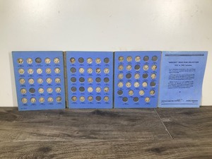 lot 214 image: Book of 56 Mercury Head Dimes