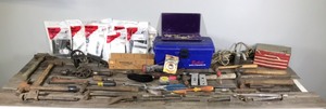 lot 220 image: Lot of Tools and More - Mostly Vintage Tools