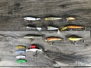 lot 233 image: Lot of 10 Fishing Lures