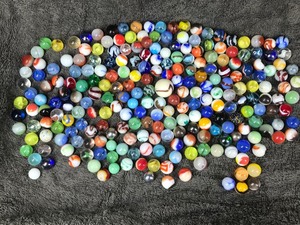 lot 240 image: Large Lot of Collectible Marbles