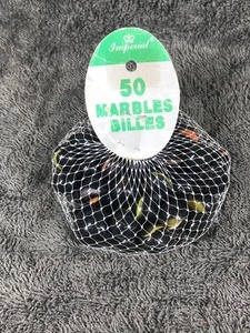 lot 244 image: Bag of 50 Marbles by Imperial Toy Corp