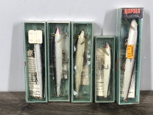 lot 388 image: Lot of 5 Rapala Fishing Lures in Original Boxes