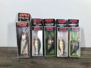 lot 390 image: Lot of 5 Rapala Fishing Lures in Original Boxes