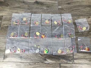 lot 424 image: Lot of 20 Walleye Spinner Rigs for Fishing