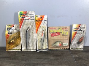 lot 432 image: Lot of 5 Bagley Fishing Lures in Original Packages