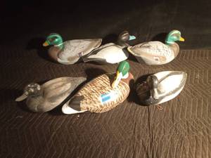 lot 141 image: 6 duck decoys