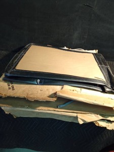 lot 127 image: Walk behind snow blower cab cover with hardware - Never been used