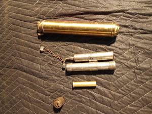 lot 118 image: Vintage fire extinguisher and vintage soldering tool and more