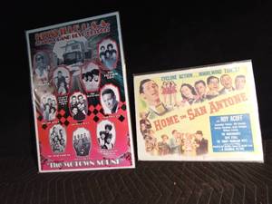 lot 93 image: 2 Posters of Hitsville USA and Cyclone action Whirlwind tunes