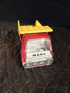 lot 74 image: 1968 Marx dump truck