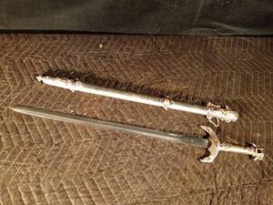 lot 73 image: Eagle sword with sheath