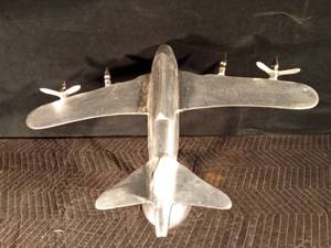 lot 50 image: Cast aluminum metal aviation propeller airplane - Made in India