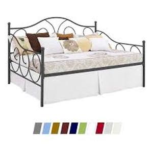 lot 135 image: DHP Vanya Silver Metal Full Size Daybed