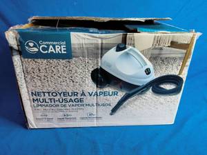 lot 166 image: Commercial Care 1500W Multipurpose Steam Cleaner with Accessory Kit