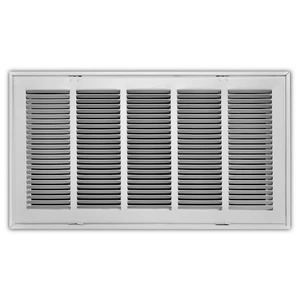 lot 45 image: Everbilt 24 in. x 12 in. Steel Return Air Filter Grille in White