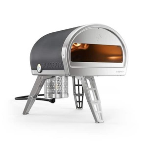 GOZNEY Roccbox Propane Outdoor Portable Pizza Oven 12 in. Grey