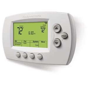 lot 135 image: Honeywell Home Wi-Fi 7-Day Programmable Smart Thermostat with Digital Backlit Display