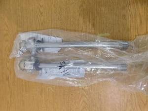 lot 111 image: (2) Everbilt 34 in. x 12 in. MHT x FIP 10 in. L Chrome-Plated Brass Anti-Siphon Frost Free Sillcock Valve