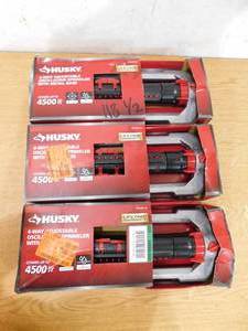 lot 120 image: (3) Husky 4500 sq. ft. Turbo Oscillating Sprinkler