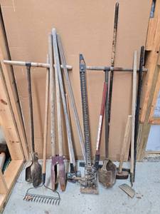 lot 89 image: Collection of Various Garden and Landscaping Tools