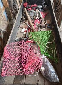 lot 111 image: Collection of Haybale Nets, Garden Tools, and Miscellaneous Equipment