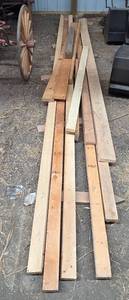 lot 132 image: Assorted Wooden Construction Lumber