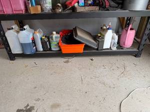 lot 156 image: Collection of Automotive and Lawn Care Fluids and Accessories