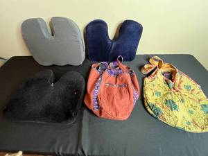 lot 222 image: Collection of Cushions and Handbags