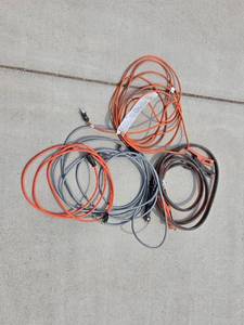 lot 291 image: Set of Extension Cords and Jumper Cables