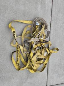 lot 296 image: Collection of Heavy-Duty Ratchet Straps and Tie-Downs