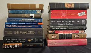 lot 300 image: Collection of Assorted Hardcover and Paperback Books