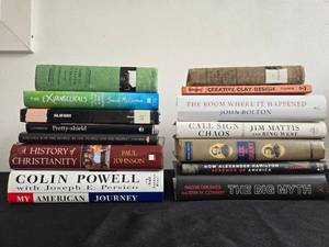 lot 304 image: Diverse Book Collection History, Culture, and More