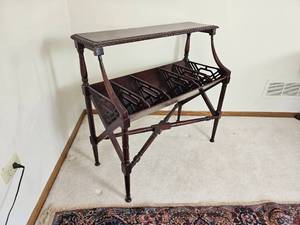 lot 20 image: Oriental Chippendale Bookshelf
