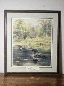 lot 40 image: Minnesota Loons - Terril Knaack Singed & Numbered
