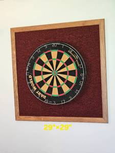 lot 109 image: Retro Cork Dart Board