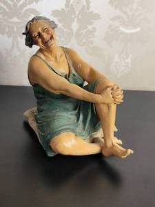 Buonaiuto Pottery Gladys Resin Sculpture ~ LE, signed and numbered