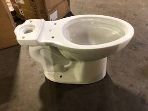 lot 22 image: American Standard Cadet FloWise Toilet  in White, Tank Not Included   Customer Returns See Pictures