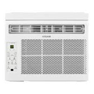 Vissani 5,000 BTU 115-Volt Window Air Conditioner for 150 sq. ft. Rooms in White  Customer Returns See Pictures