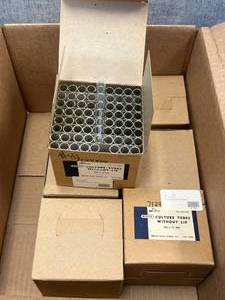 7 Boxes of 72 - Culture Tubes Without Lip 100x13mm Mertex Glass