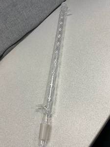 lot 14 image: 600mm Allhin Condenser, Merco Glass, 2942 Top